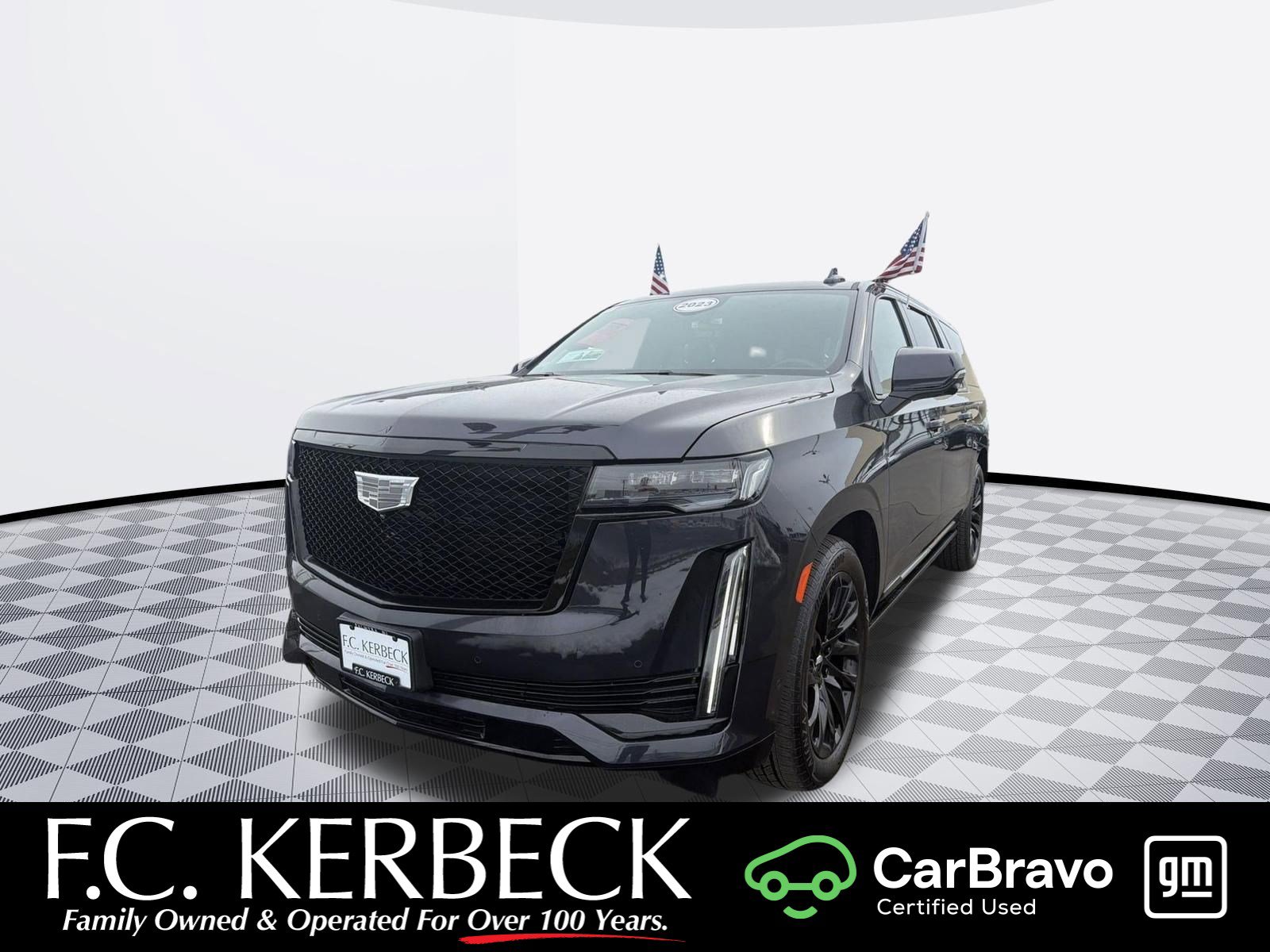 Certified 2023 Cadillac Escalade ESV Sport Platinum w/ LPO, ONYX Package image 1