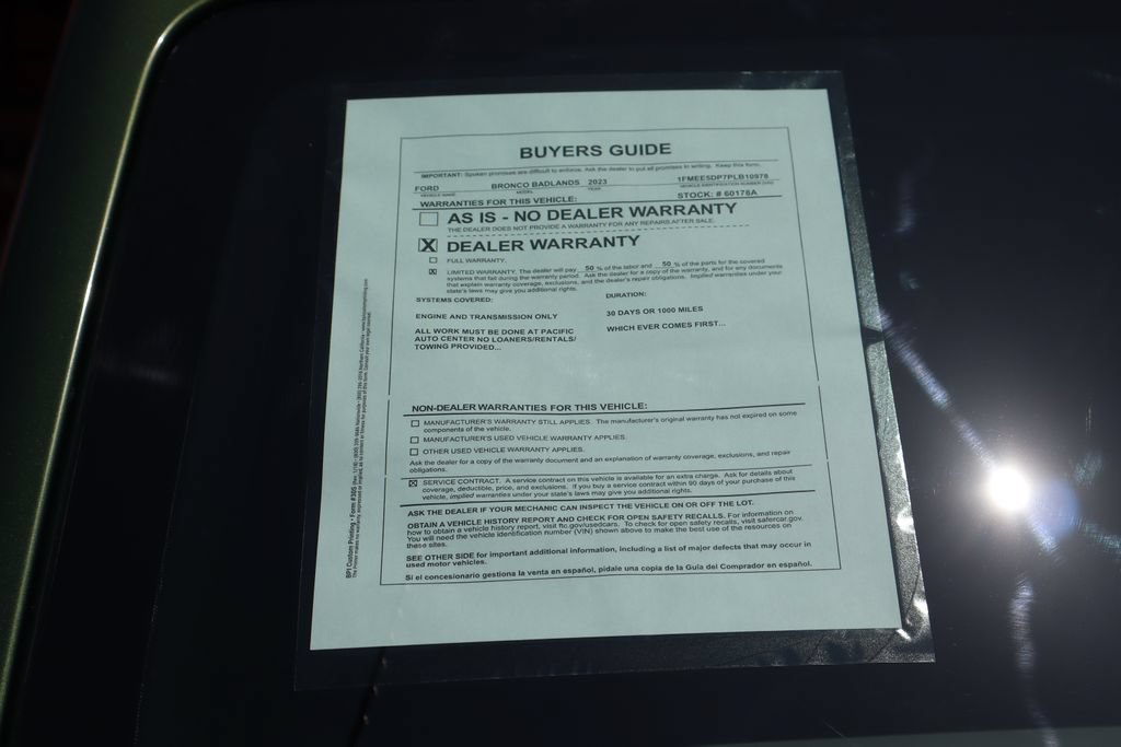 Used 2023 Ford Bronco Badlands AWD/4WD image 58
