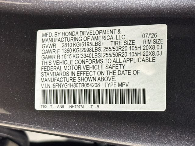 New 2026 Honda Pilot Elite image 38