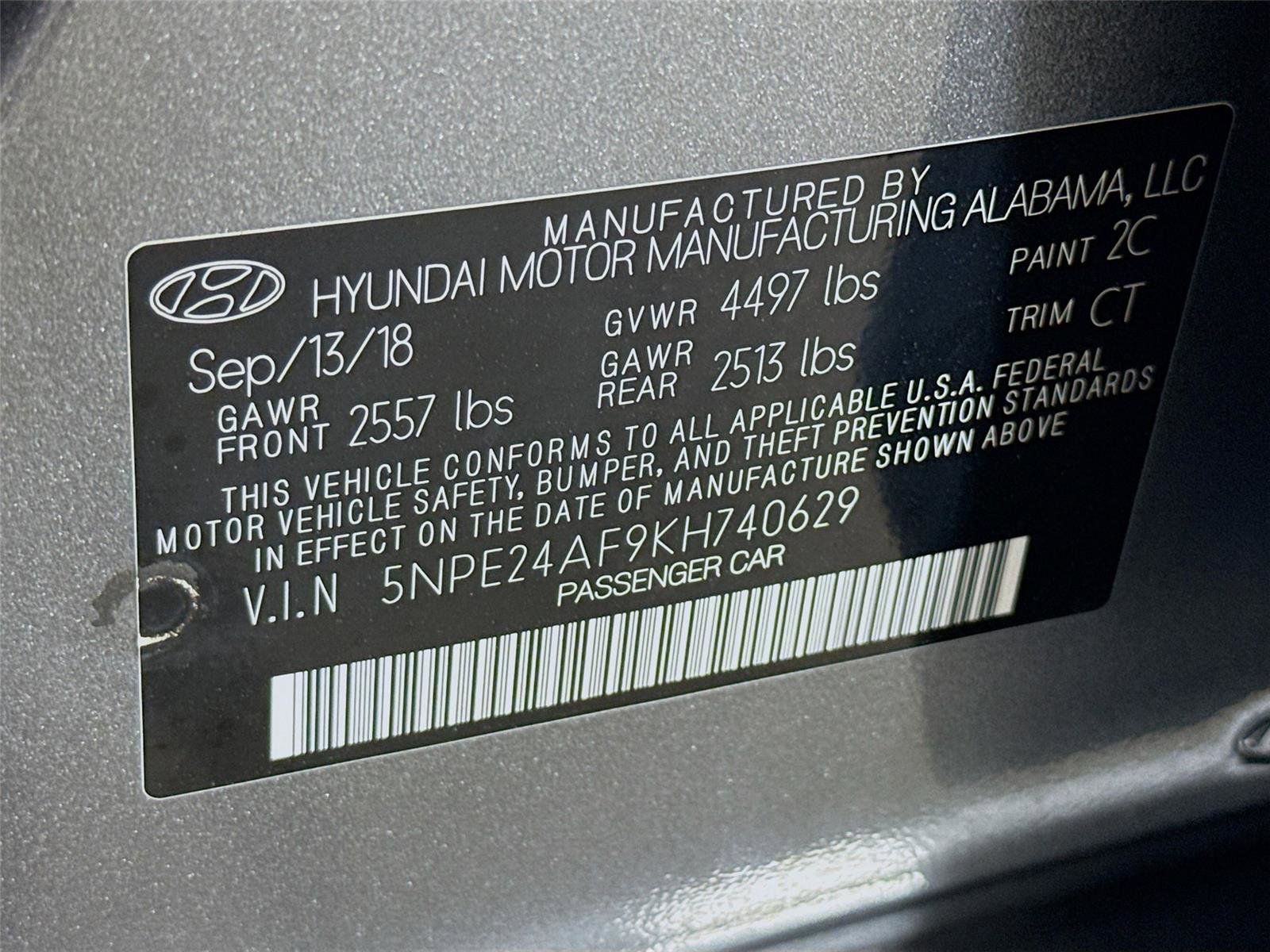 Used 2019 Hyundai Sonata SE FWD image 30