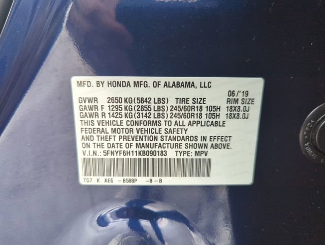 Used 2019 Honda Pilot LX image 33