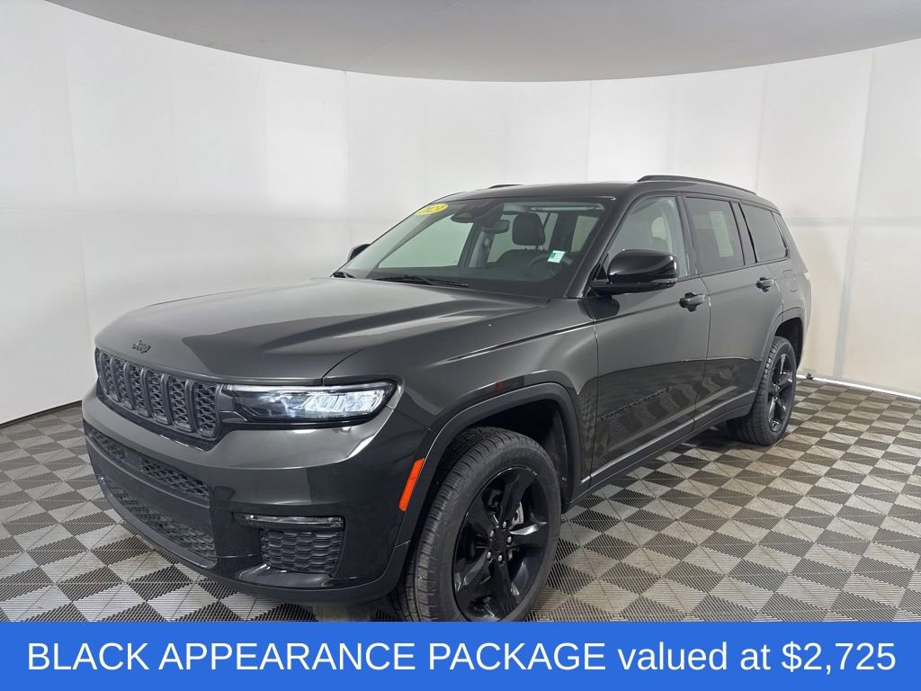 Used 2023 Jeep Grand Cherokee L Limited w/ Black Appearance Package AWD/4WD video 2
