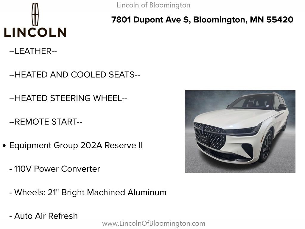 New 2026 Lincoln Nautilus Reserve AWD/4WD image 5