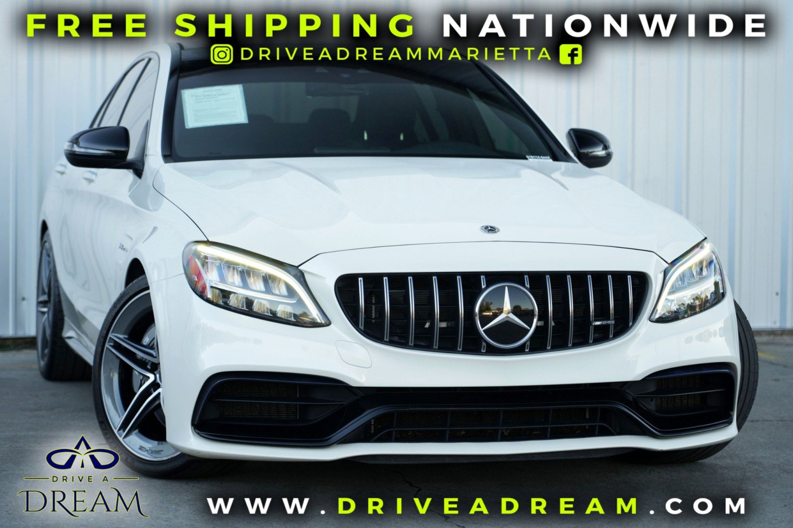 Used 2021 Mercedes-Benz C 63 AMG Sedan w/ Driver Assistance Package image 2