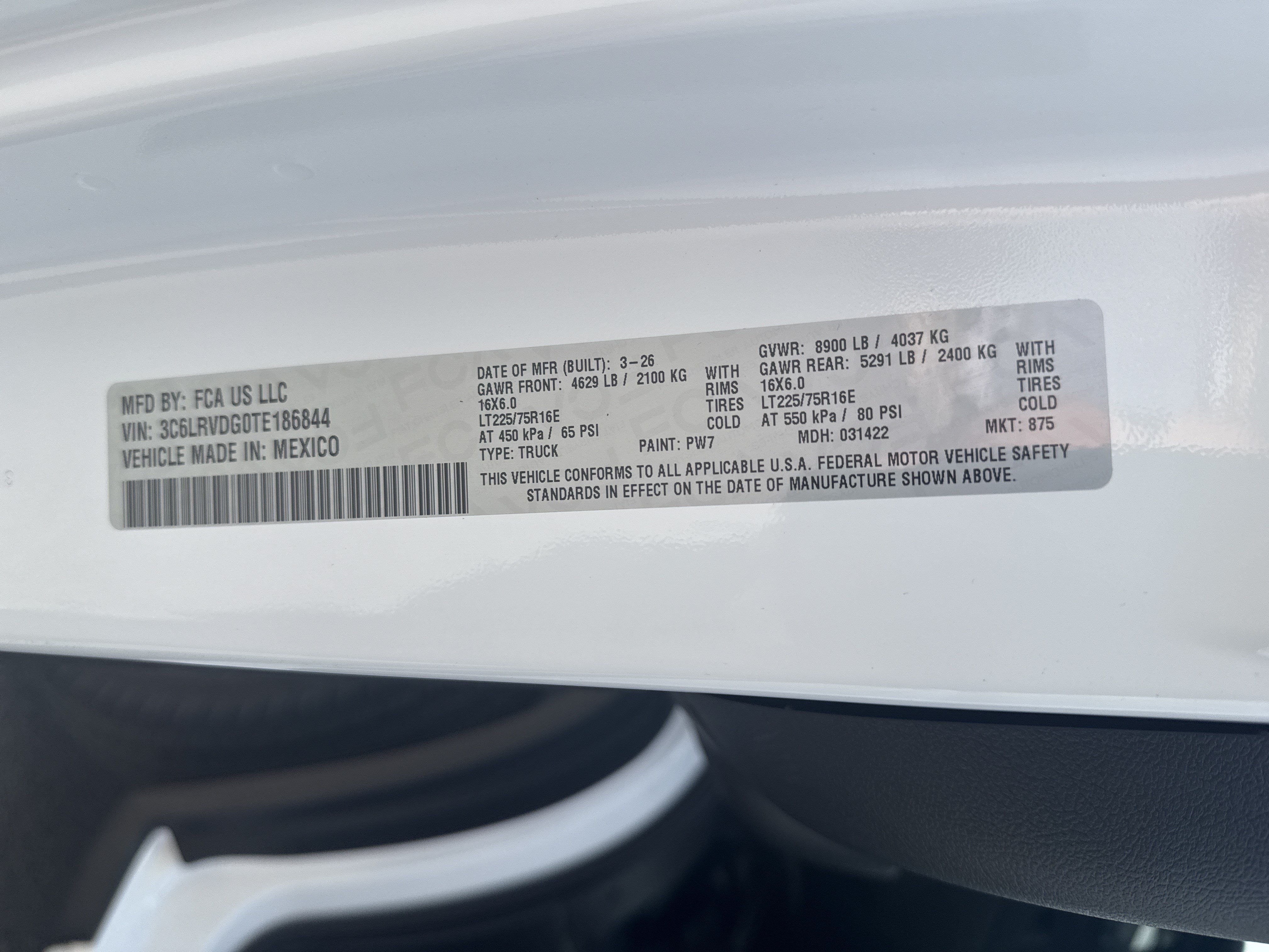 New 2026 RAM ProMaster 2500 w/ Safety Group FWD image 29