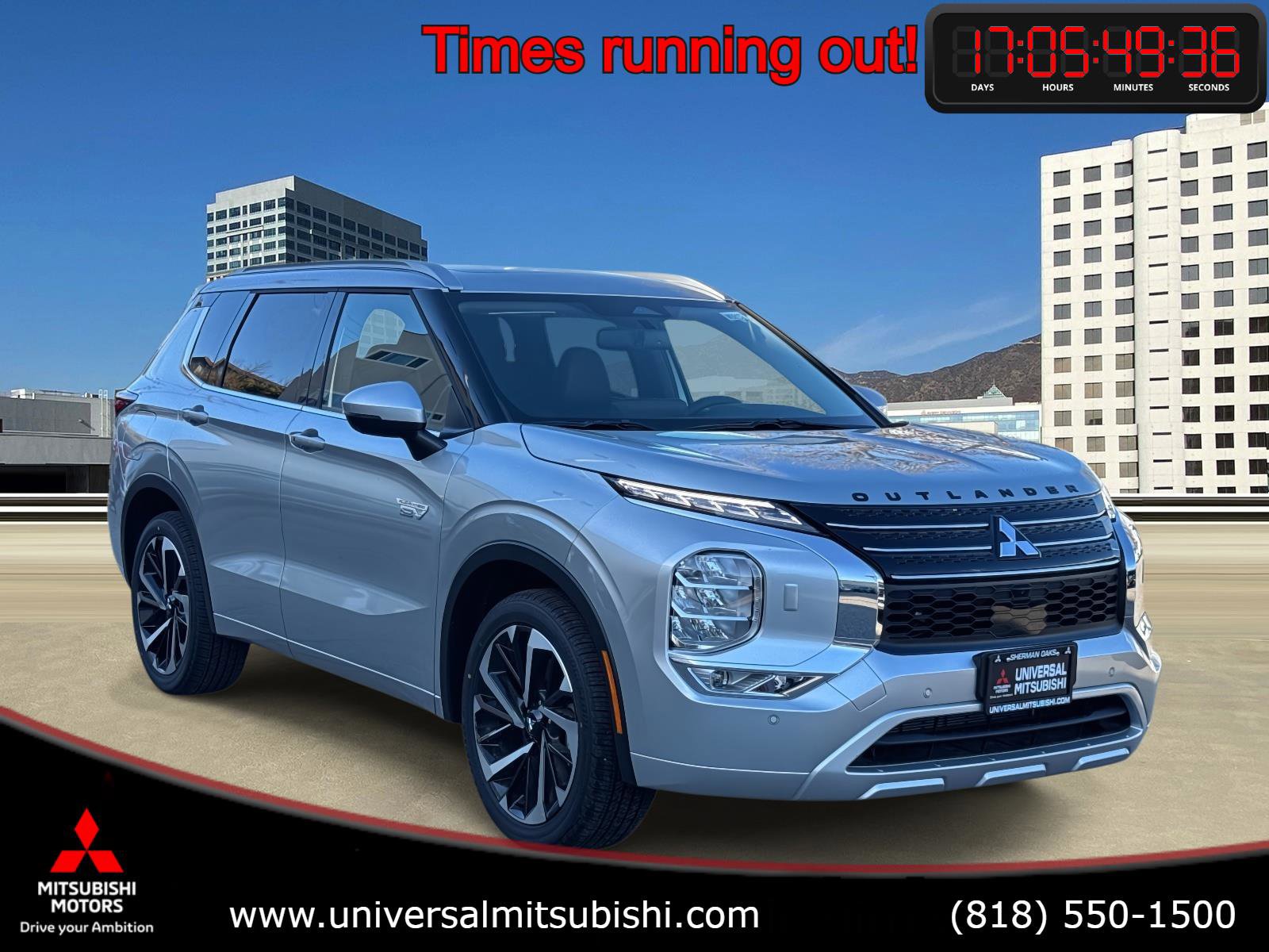 New 2025 Mitsubishi Outlander 4WD Plug-In Hybrid image 1