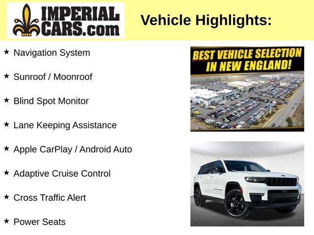 Used 2025 Jeep Grand Cherokee L Limited w/ Black Appearance Package image 3