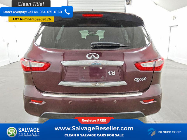 Used 2014 INFINITI QX60 FWD w/ Deluxe Touring Package image 8