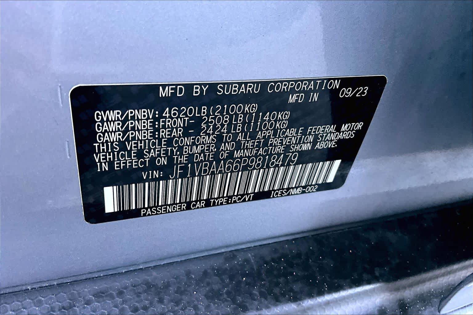 Used 2023 Subaru WRX AWD/4WD image 33
