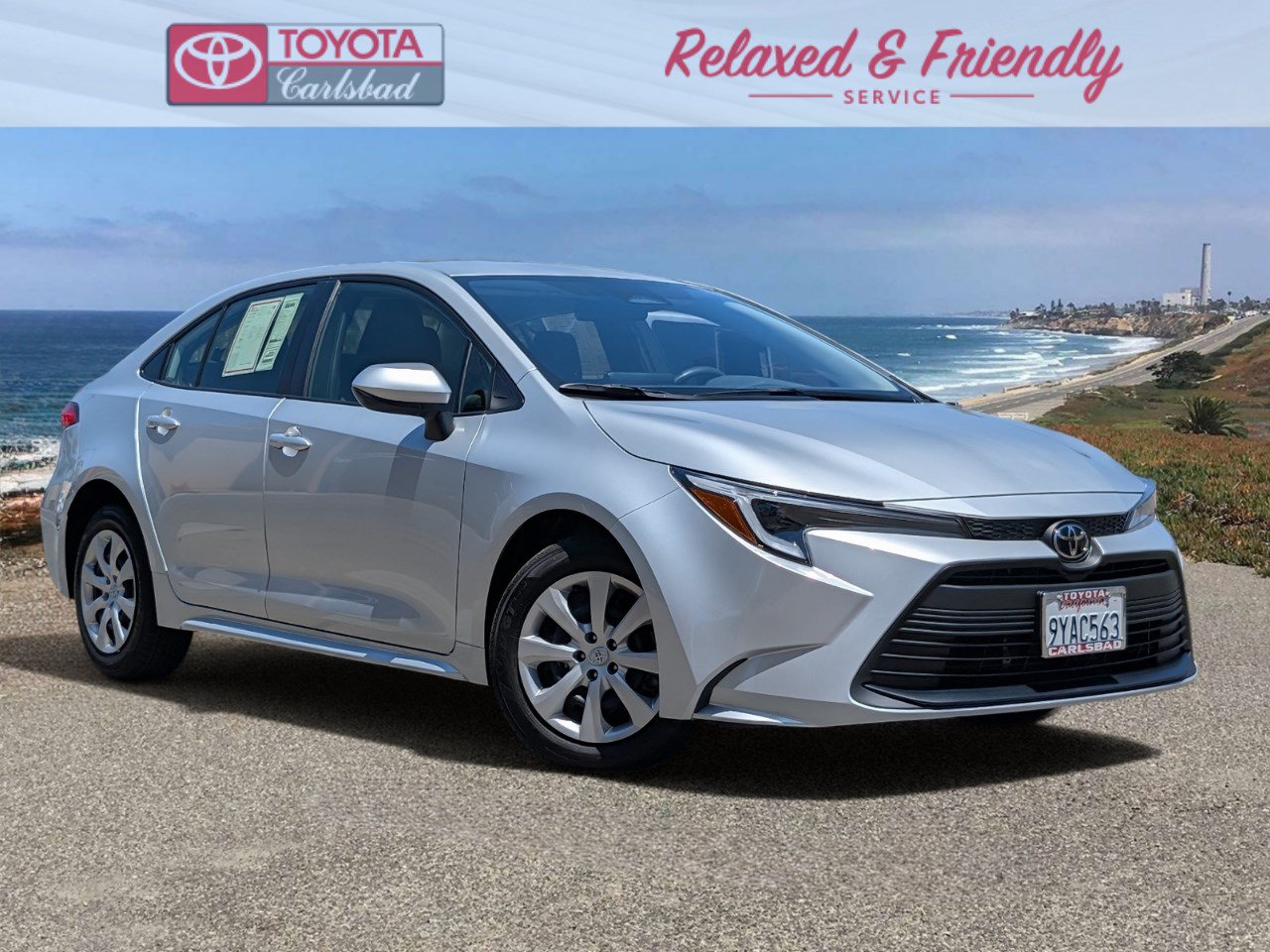 Used 2026 Toyota Corolla LE w/ Carpet Mat Package (TMS) FWD image 1