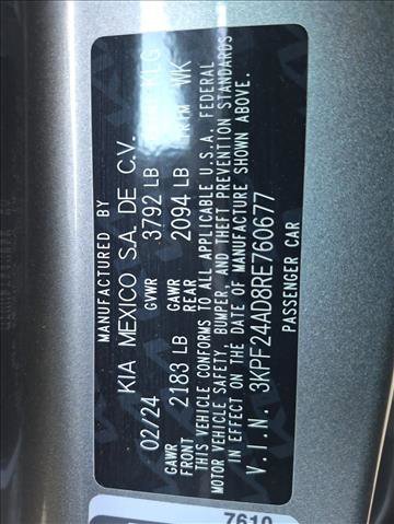 Used 2024 Kia Forte LXS image 23