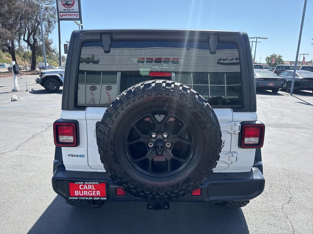 Certified 2025 Jeep Wrangler Unlimited Sport S 4xe AWD/4WD image 6
