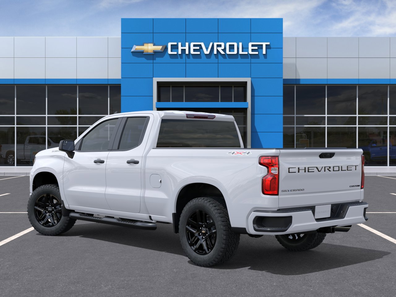 New 2025 Chevrolet Silverado 1500 Custom w/ Turbomax Blackout Package image 3