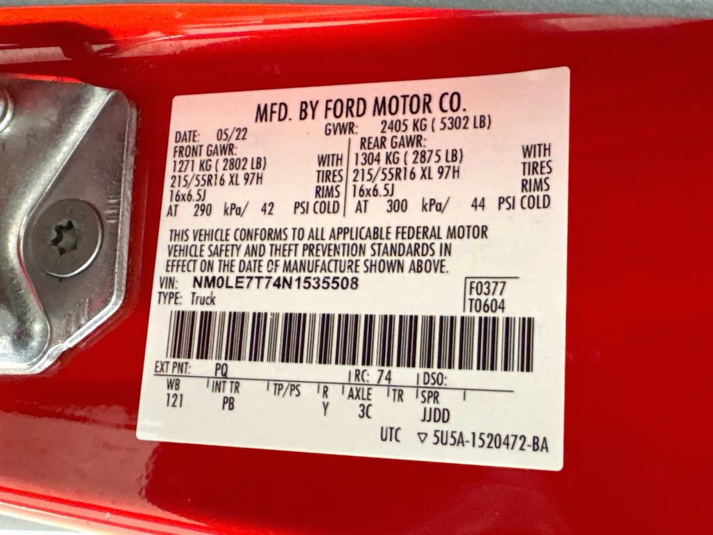 Used 2022 Ford Transit Connect XLT w/ Trailer Tow Package FWD image 35