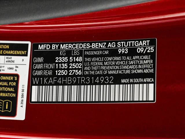 Certified 2026 Mercedes-Benz C 300 4MATIC Sedan image 27