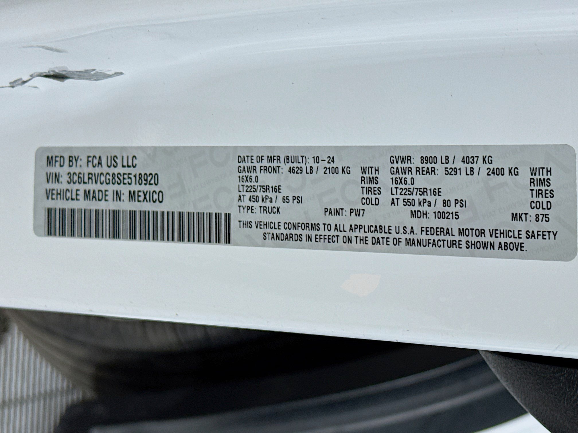 Used 2025 RAM ProMaster 2500 w/ Convenience Group FWD image 58