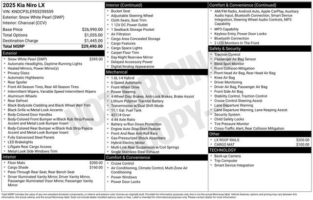 Used 2025 Kia Niro LX image 4