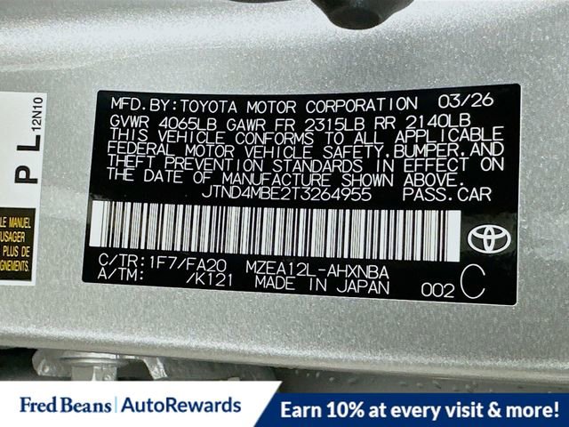 New 2026 Toyota Corolla SE FWD image 11