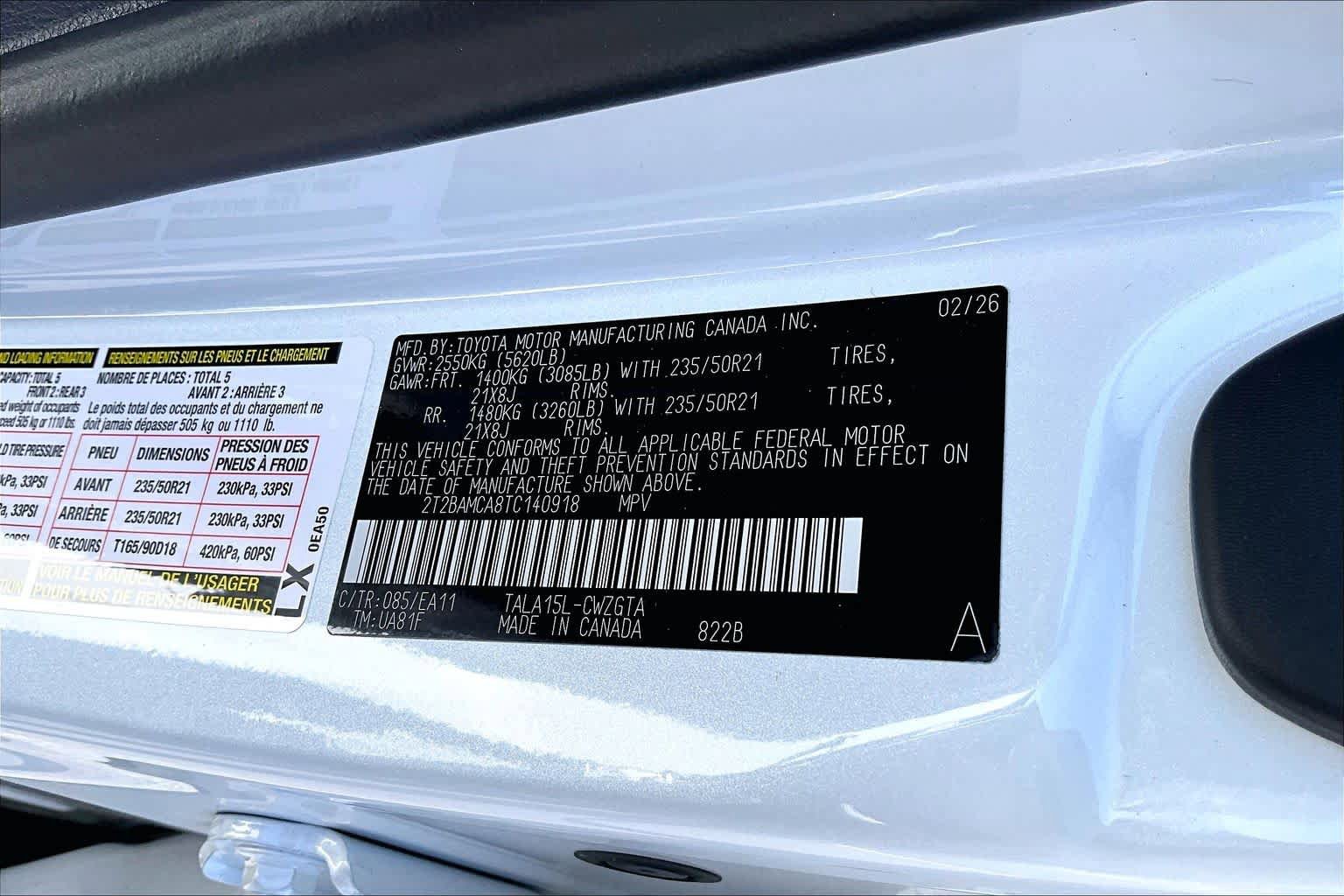 New 2026 Lexus RX 350 Premium AWD/4WD image 17