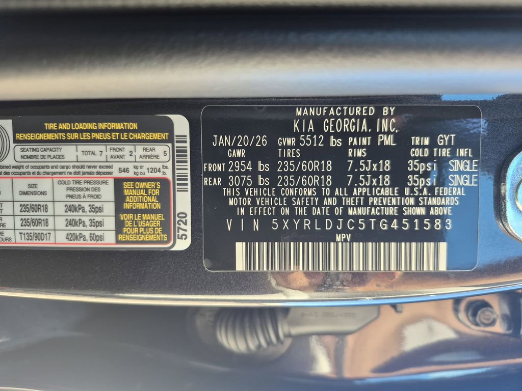 New 2026 Kia Sorento S image 27