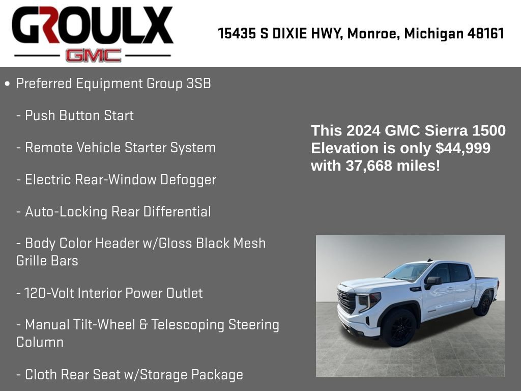 Used 2024 GMC Sierra 1500 Elevation AWD/4WD image 15