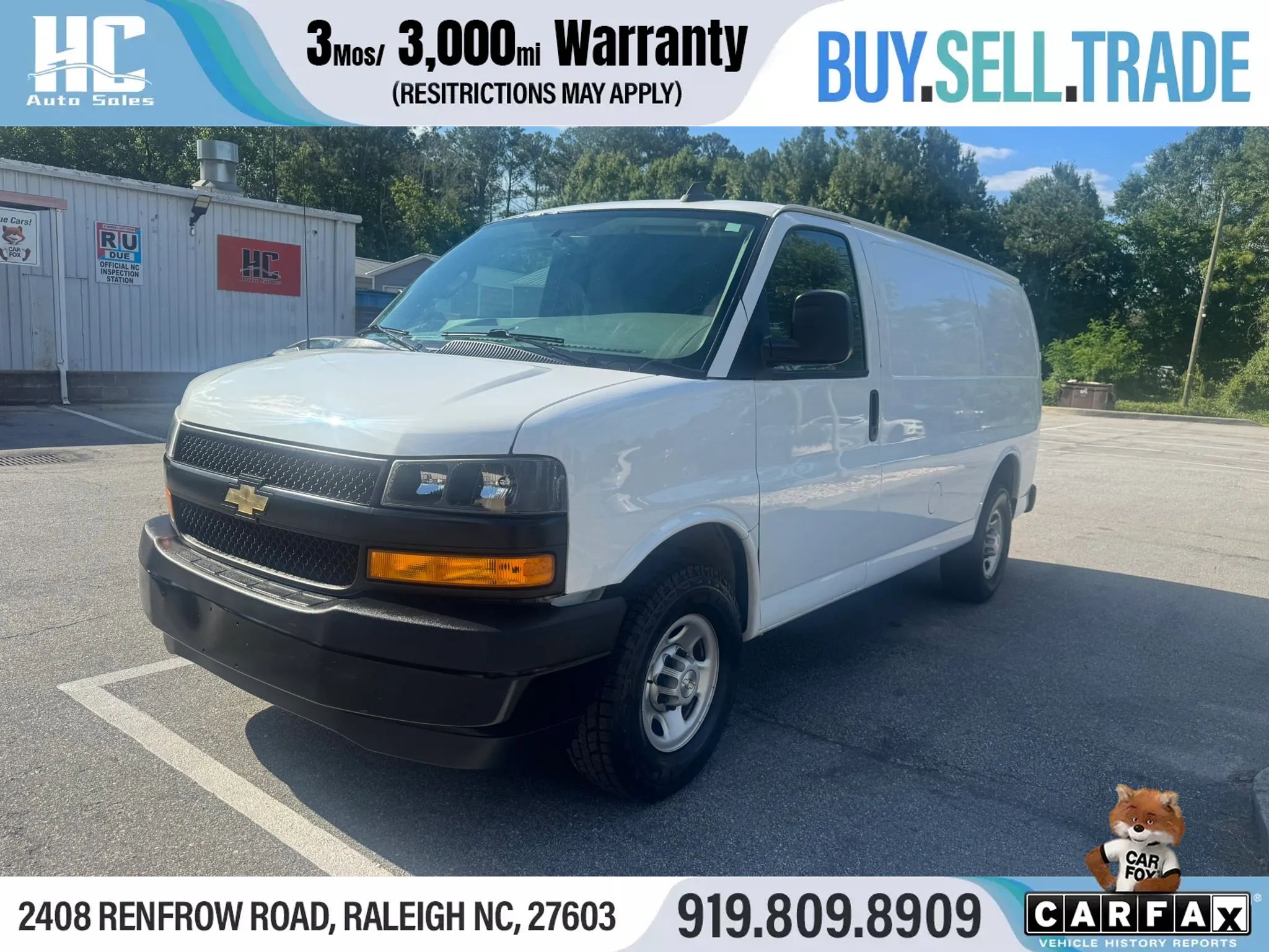 Used 2021 Chevrolet Express 2500