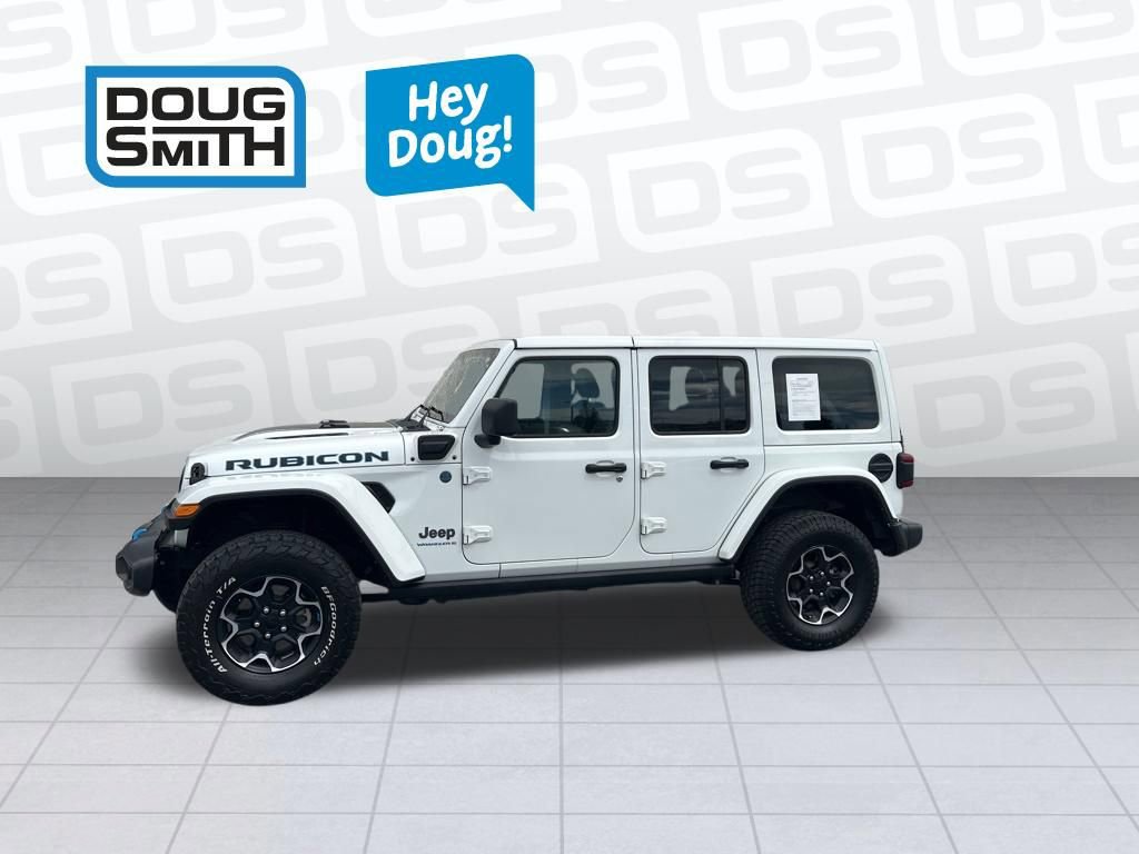 Certified 2023 Jeep Wrangler Unlimited Rubicon 4xe w/ Cold Weather Group AWD/4WD image 2