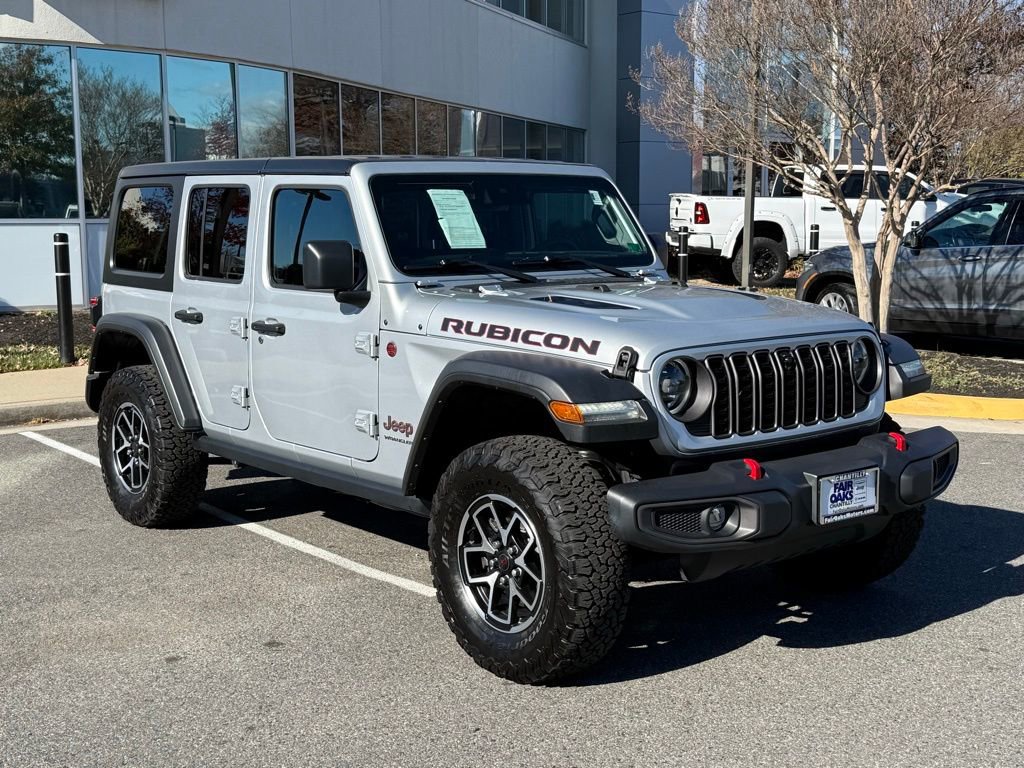 Certified 2024 Jeep Wrangler Unlimited Rubicon w/ Technology Group image 1