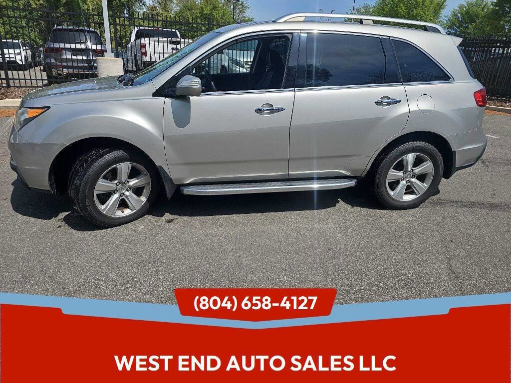 Used 2010 Acura MDX w/ Technology & Entertainment AWD/4WD image 1