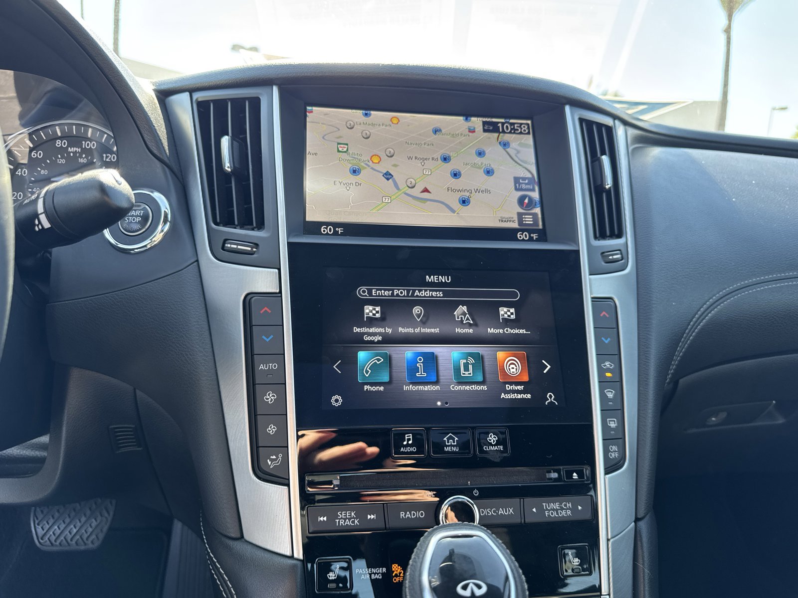 Used 2021 INFINITI Q60 3.0t Luxe w/ Essential Package image 13