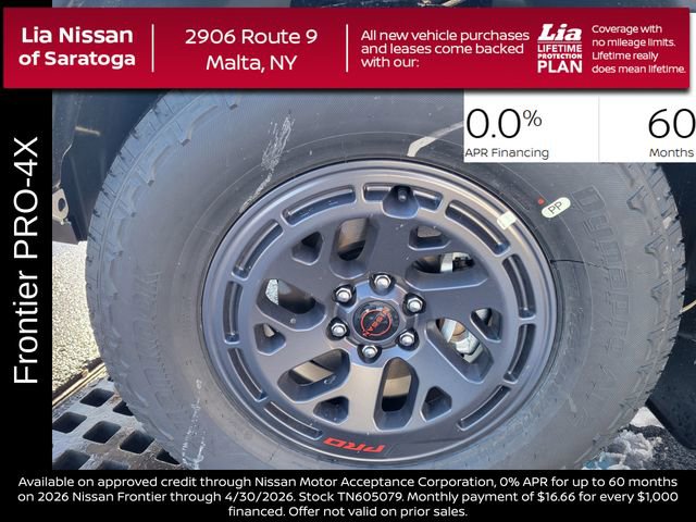 New 2026 Nissan Frontier PRO-4X w/ Pro-4x Convenience Package AWD/4WD image 11