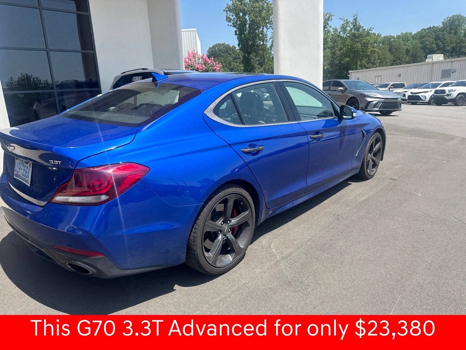 Used 2019 Genesis G70 3.3T Advanced w/ Sport Package RWD image 13
