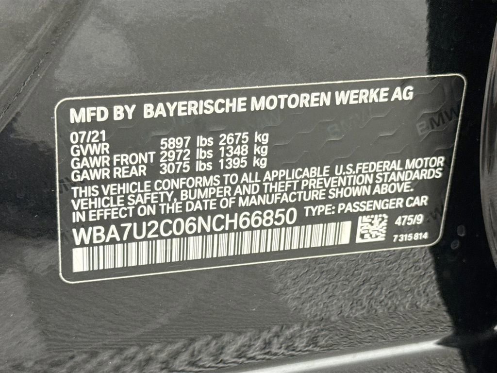 Used 2022 BMW 750i xDrive w/ Executive Package image 34