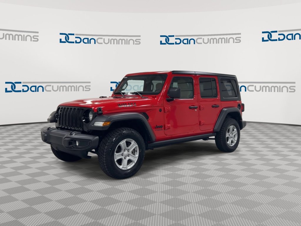 Used 2021 Jeep Wrangler Unlimited Sport AWD/4WD image 4