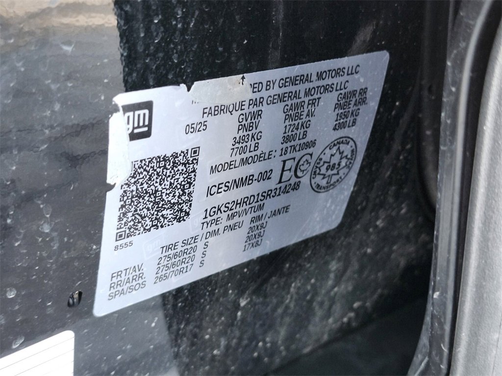 Used 2025 GMC Yukon XL AT4 image 34