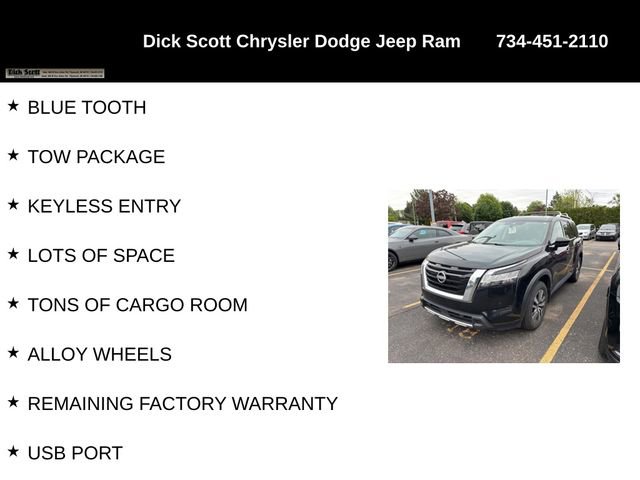 Used 2024 Nissan Pathfinder SL AWD/4WD image 4