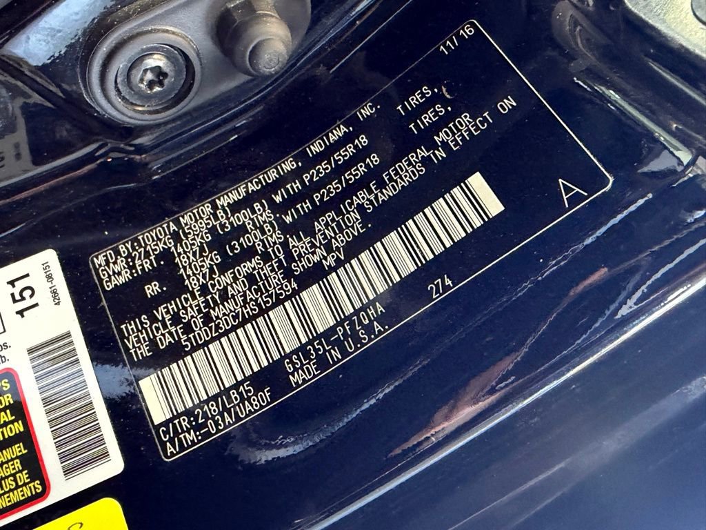 Certified 2017 Toyota Sienna Limited image 36