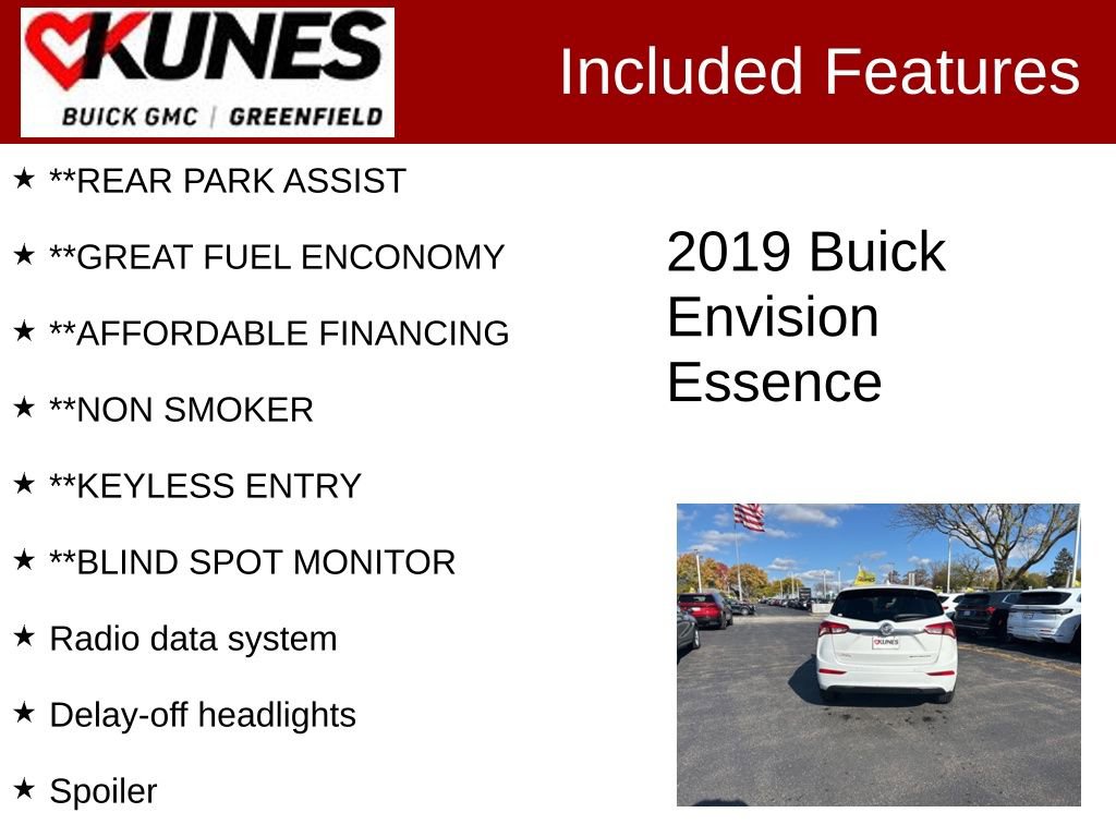 Used 2019 Buick Envision Essence image 3