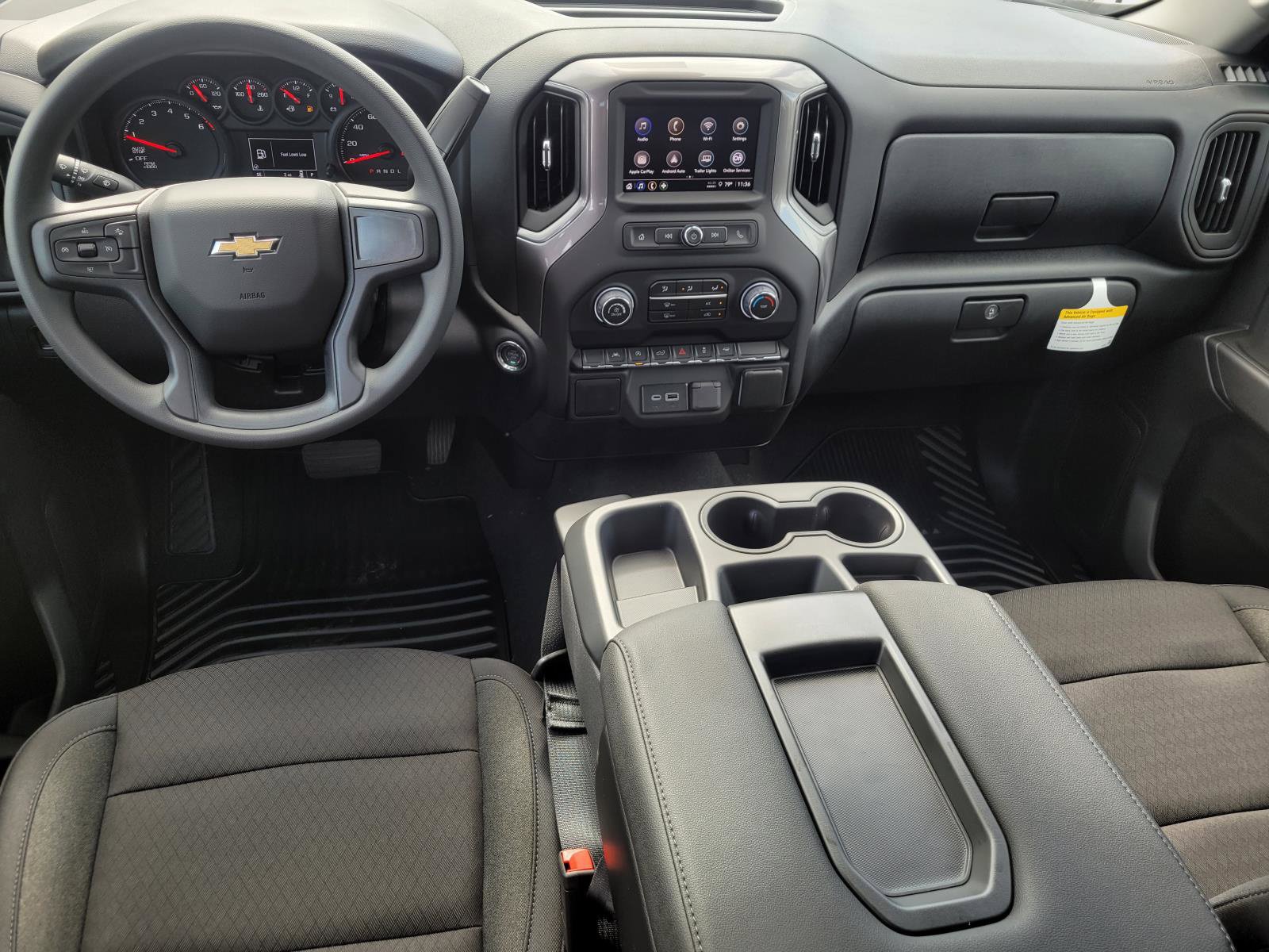 New 2026 Chevrolet Silverado 1500 Custom w/ Turbomax Blackout Package RWD image 9