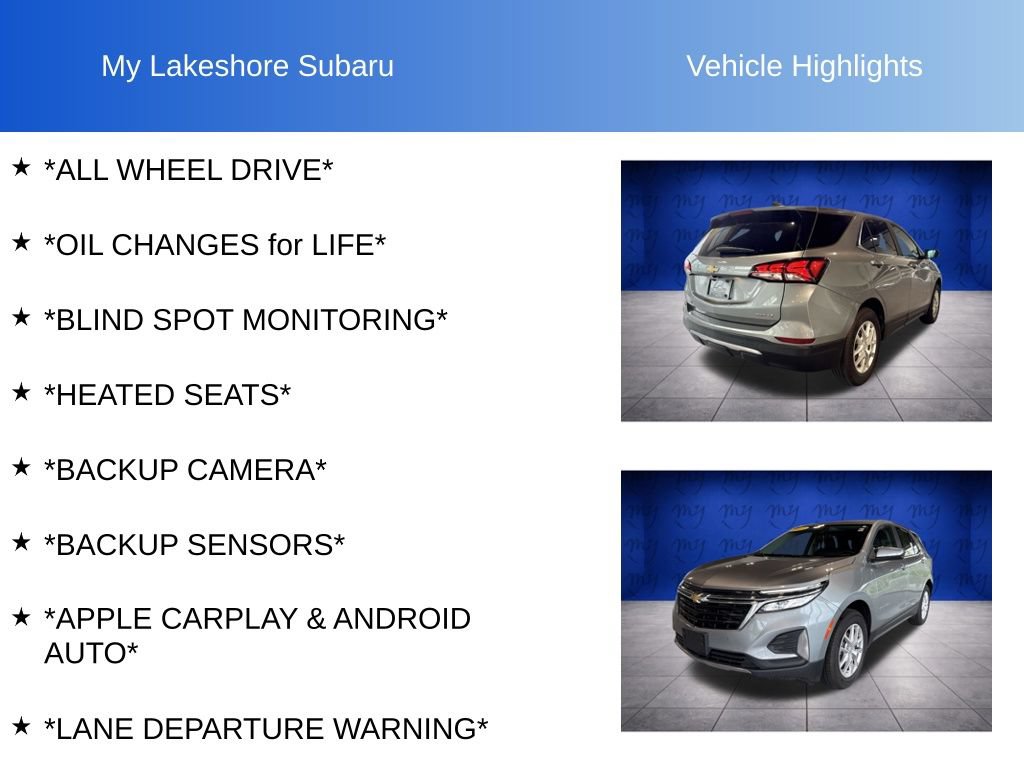 Used 2023 Chevrolet Equinox LT w/ Driver Convenience Package AWD/4WD image 10