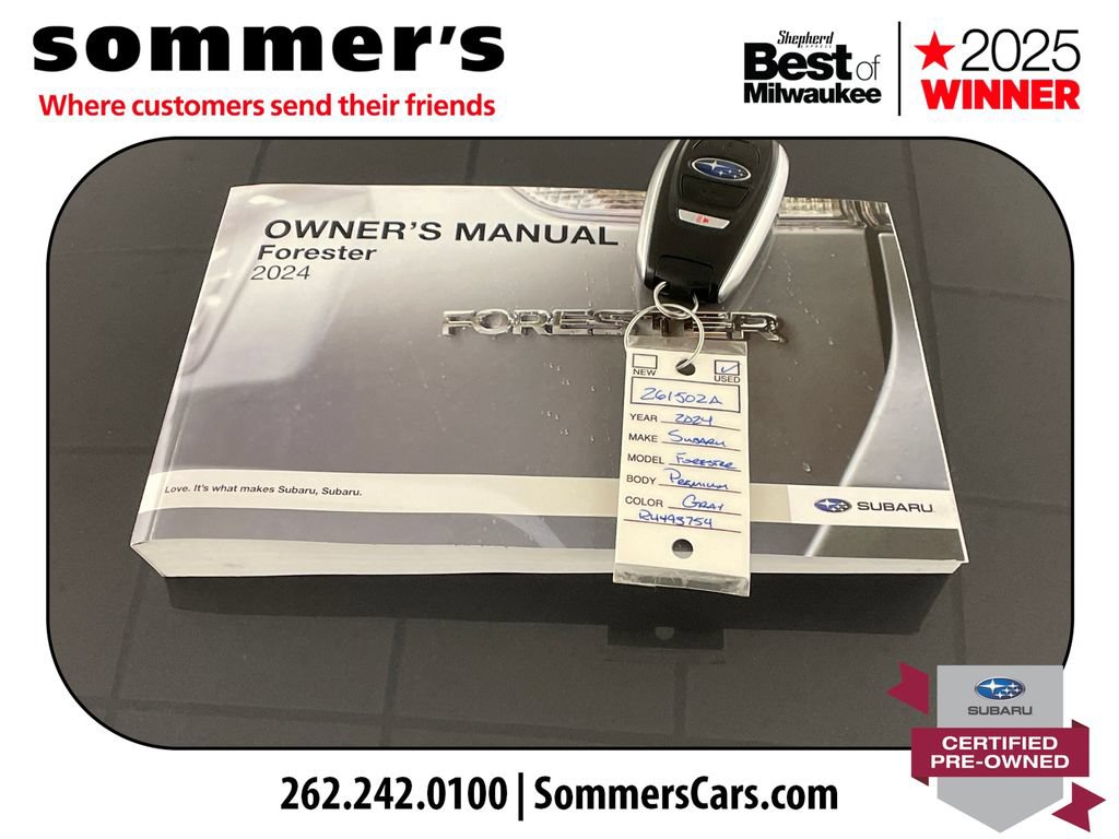 Certified 2024 Subaru Forester Premium AWD/4WD image 26