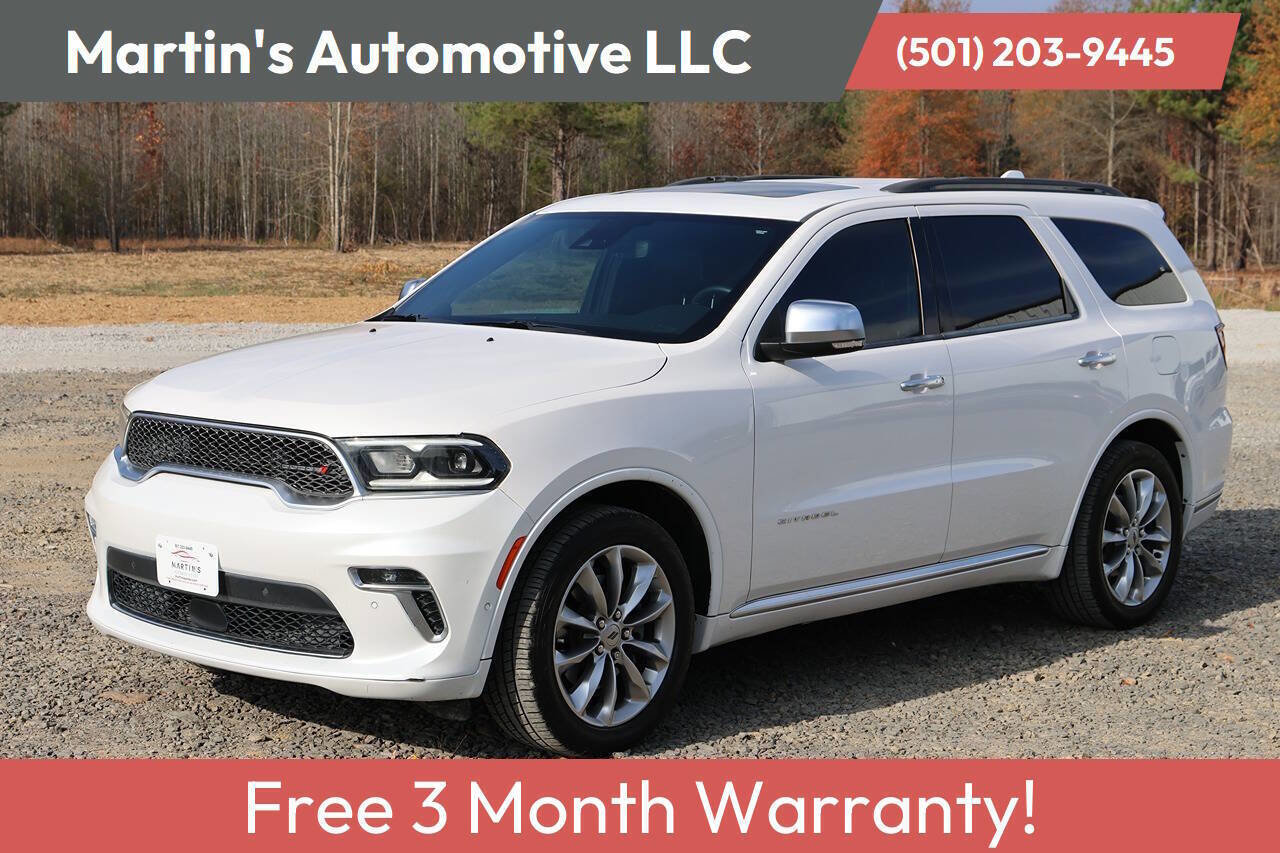 Used 2021 Dodge Durango Citadel w/ Premium Entertainment Group