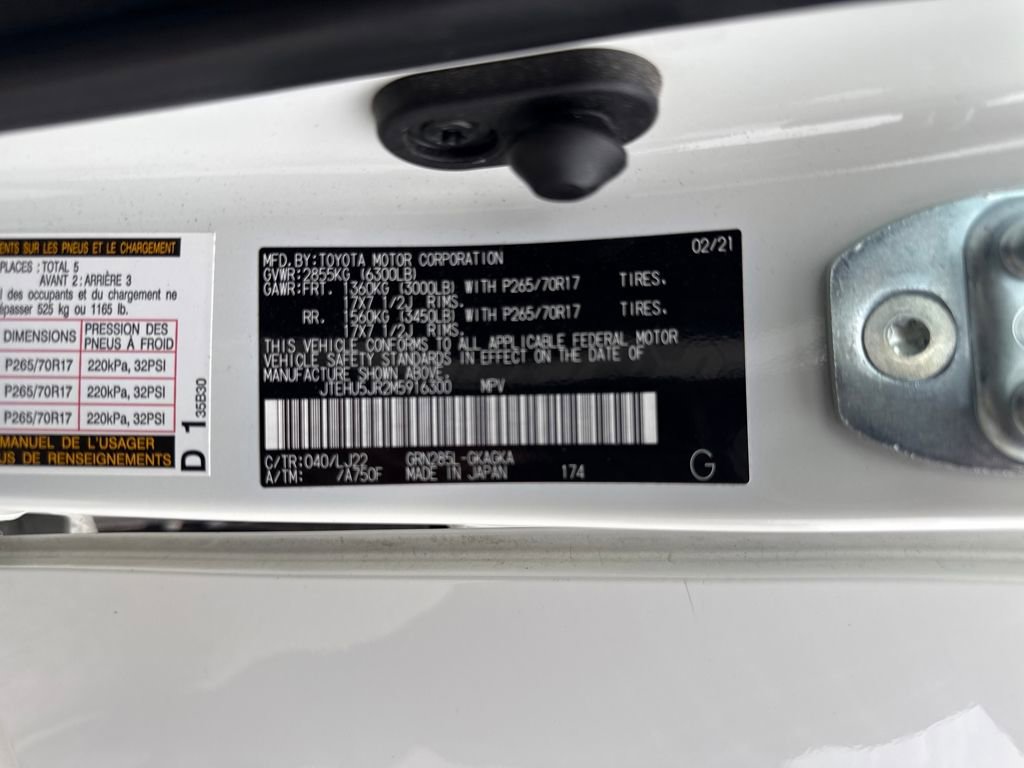 Used 2021 Toyota 4Runner Venture image 33