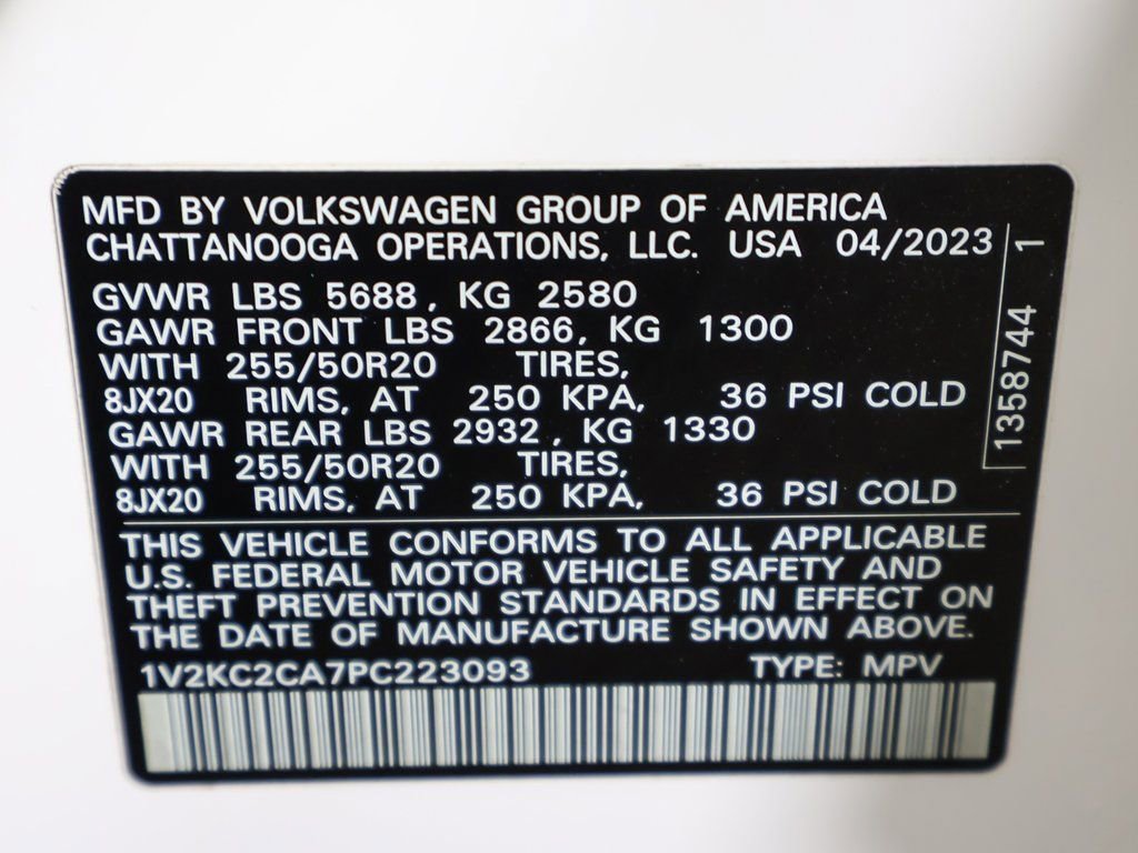 Used 2023 Volkswagen Atlas Cross Sport SE w/ Panoramic Sunroof Package image 54