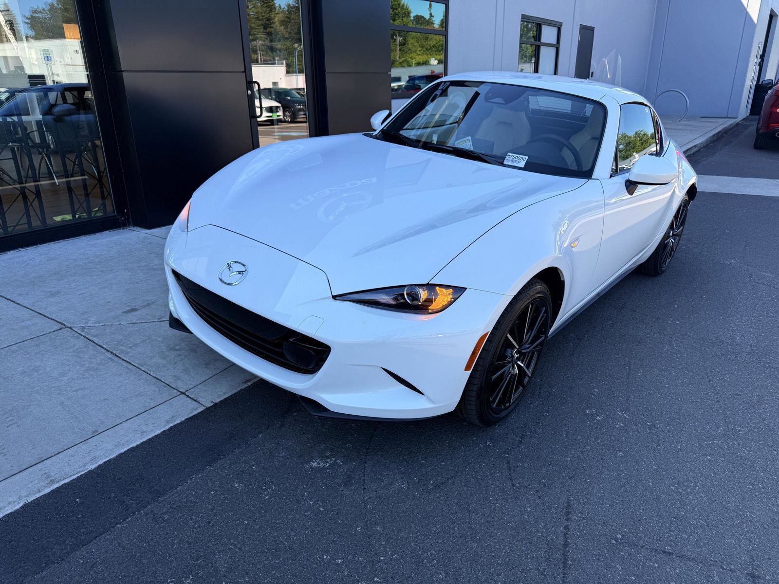 New 2025 MAZDA MX-5 Miata RF Grand Touring w/ Weather Package