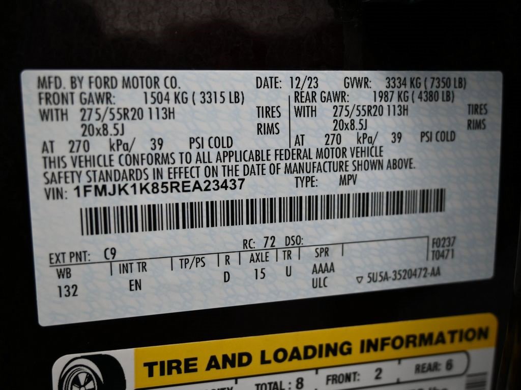 Used 2024 Ford Expedition Max Limited image 42