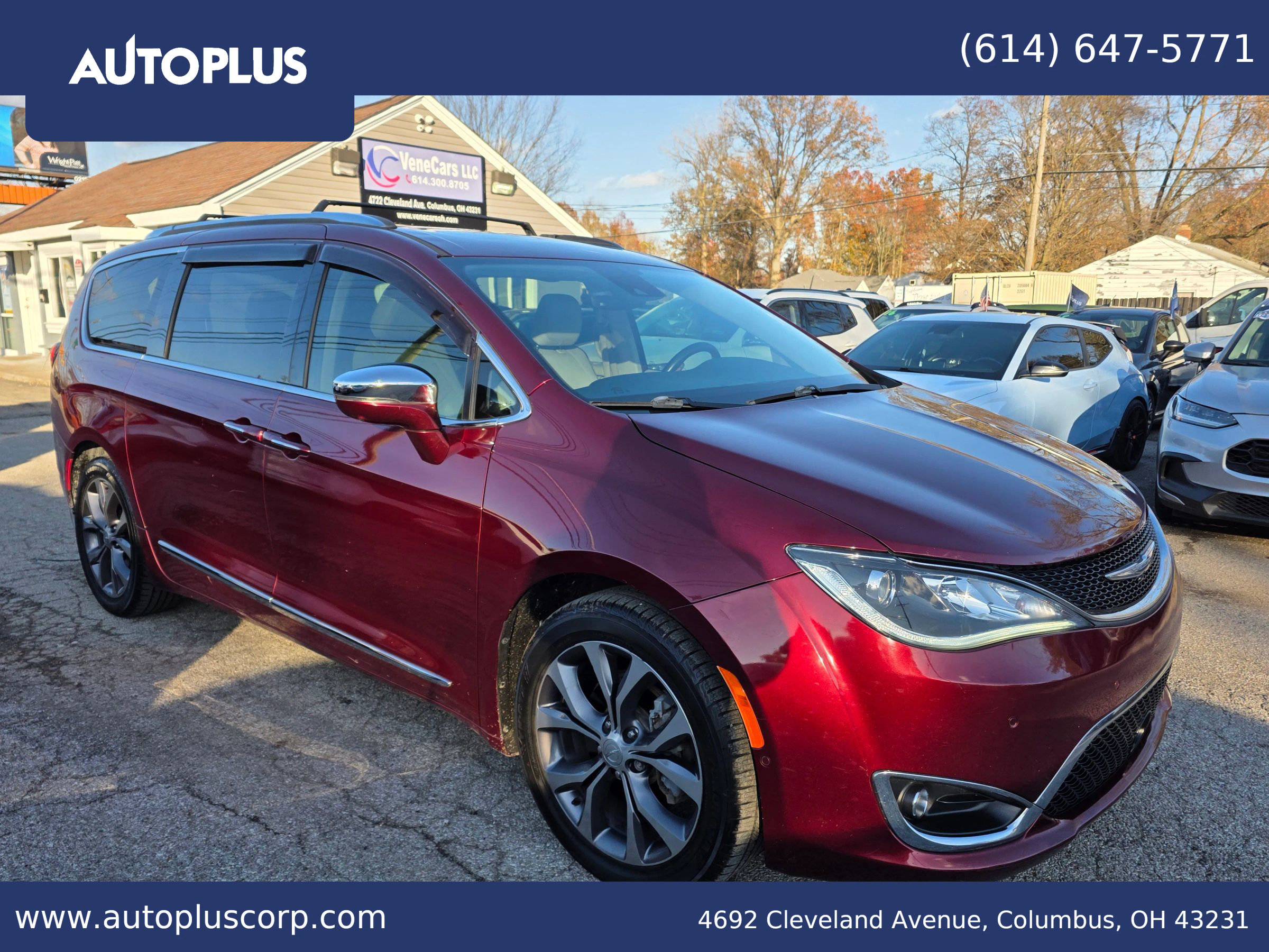 Used 2017 Chrysler Pacifica Limited