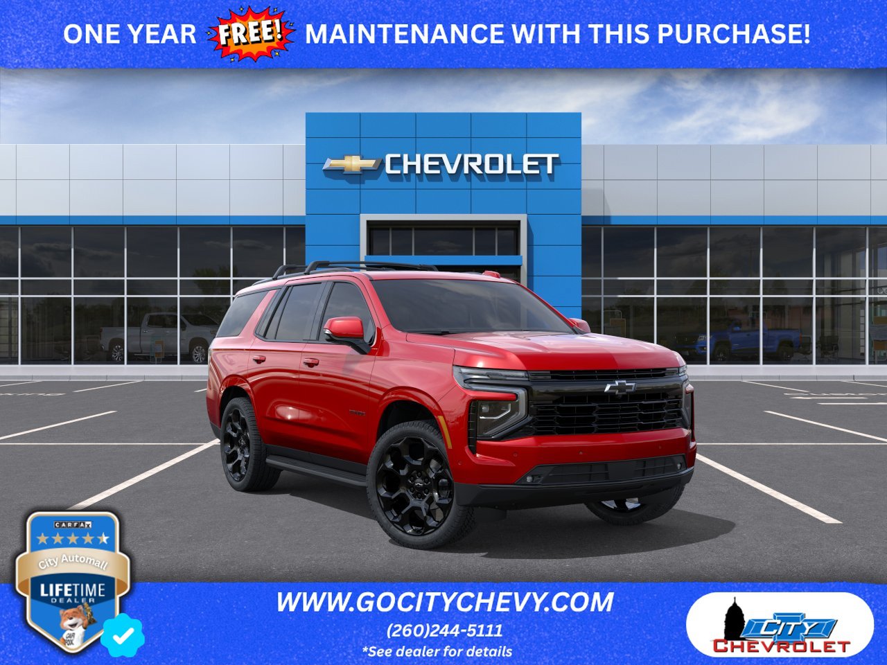 New 2027 Chevrolet Tahoe RST w/ Adventure Package 2 - Box AWD/4WD image 1