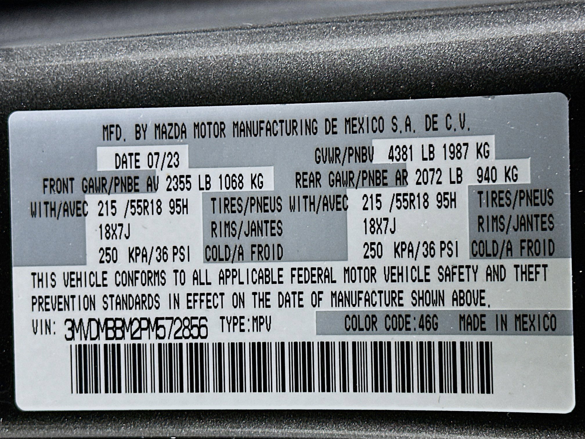 Used 2023 MAZDA CX-30 AWD 2.5 S w/ Select Package image 12