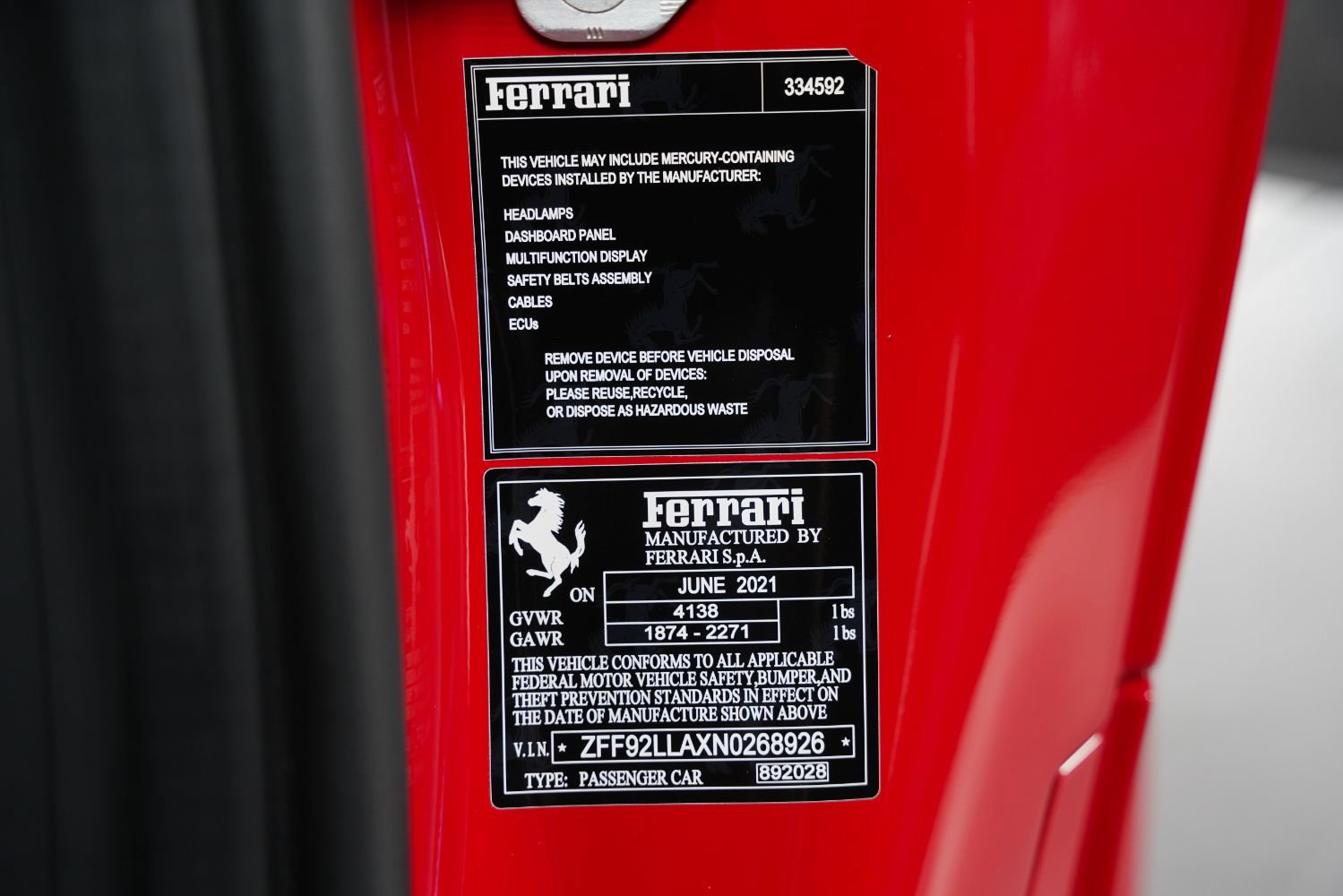 Used 2022 Ferrari F8 Tributo RWD image 52